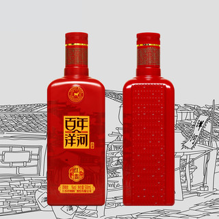 YANGHE 洋河 百年洋河 红翡 42%vol 浓香型白酒 500ml*6瓶 整箱装