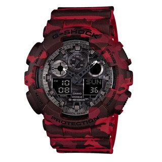 CASIO 卡西欧 G-SHOCK系列 51.2毫米石英腕表 GA-100CM-4A