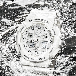 CASIO 卡西欧 G-SHOCK YOUTH系列 51.2毫米石英腕表 GA-100MW-7A