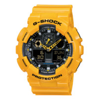 CASIO 卡西欧 G-SHOCK YOUTH系列 51.2毫米石英腕表 GA-100A-9A