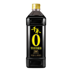 千禾 酱油 380天特级生抽 酿造酱油 1L