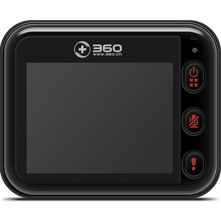 360 J501C 行车记录仪 单镜头 无卡 黑色
