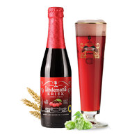 Lindemans 林德曼 樱桃 精酿果啤 啤酒 250ml*6瓶 比利时进口 春日出游