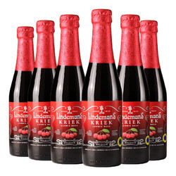 Lindemans 林德曼 精酿果啤 樱桃啤酒 组合装 250ml*6瓶