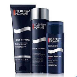 BIOTHERM 碧欧泉 Biotherm 碧欧泉 蓝钻滋养紧致男士护肤套装:洁面125ml+爽肤水200ml+乳液50ml