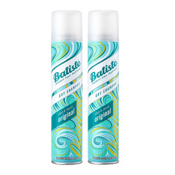 batiste 碧缇丝 经典洁净免水洗发喷雾200ml*2瓶
（送正装喷雾200ml*2瓶+店铺会员额外加送50ml）