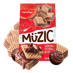 munchy's 马奇新新 巧克力味威化饼干 90g