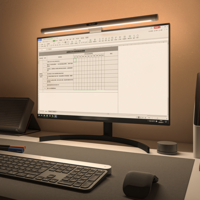 Yeelight 易来 屏幕挂灯Pro智能led台灯游戏联动显示器挂灯办公室工作阅读台灯