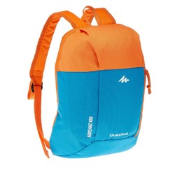 DECATHLON 迪卡儂 HM100 兒童雙肩背包 橙藍色