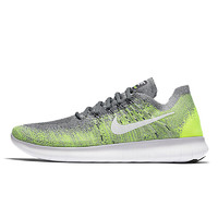 NIKE 耐克 Free RN Flyknit 2017 男子跑鞋 880843-007 浅灰绿 44.5