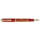 Prime会员：Pelikan 百利金  815741 特别版 活塞钢笔 M600 玳瑁纹 红色 笔尖 F