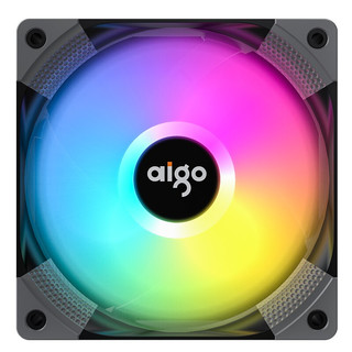 aigo 爱国者 银河 T240 240mm 一体式水冷散热器 RGB 黑色