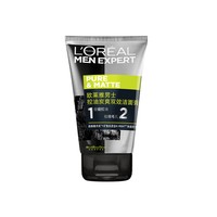 88VIP：L'OREAL PARIS 男士控油炭爽双效洁面膏 100ml