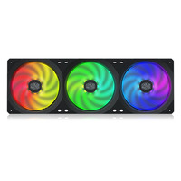 COOLERMASTER 酷冷至尊 MasterFan SF360R 120mm 机箱散热风扇 RGB