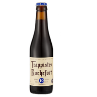 Trappistes Rochefort 罗斯福 Rochefort） 罗斯福10号 精酿啤酒 330ml*12瓶装  啤酒整箱