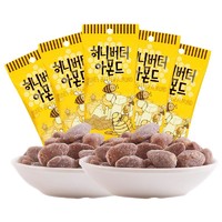 GILIM 汤姆农场 韩国进口 汤姆农场蜂蜜黄油扁桃仁 35g*5坚果零食巴旦木