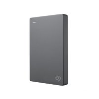 PLUS会员：SEAGATE 希捷 Basic简系列 2.5英寸Micro-B便携移动机械硬盘 2TB USB3.0 灰色