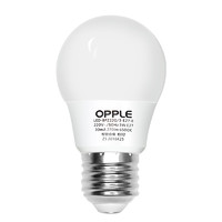 OPPLE 欧普照明 LED灯泡 E27接口 3W 黄光