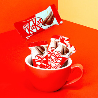 徐福记 奇巧KitKat 威化巧克力 牛奶味 216g