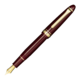SAILOR 写乐 1219 标准鱼雷钢笔 14K 象牙白 红杆金夹 MF +吸墨器