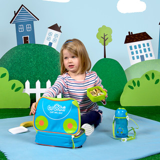 英国Trunki儿童二合一午餐袋 大容量保温收纳 宝宝外出好伴侣 黄色