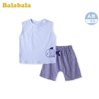 balabala 巴拉巴拉 短袖短裤婴儿套装