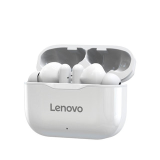 Lenovo 联想 LP1 旗舰版 入耳式真无线蓝牙耳机 雅典白
