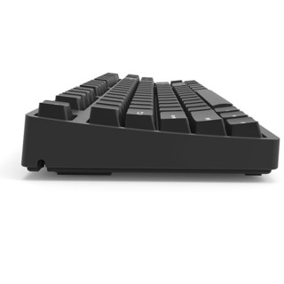 GANSS 迦斯 GS87C 87键 有线机械键盘 黑色 Cherry青轴 无光