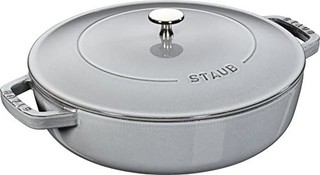 staub 珐宝 Chistera 烘焙机 24 cm 灰色，适合电磁炉 40511 – 471 – 0（H 号）12612418