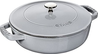 staub 珐宝 Chistera 烘焙机 24 cm 灰色，适合电磁炉 40511 – 471 – 0（H 号）12612418