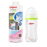 Pigeon 贝亲 玻璃奶瓶 160ml SS号奶嘴