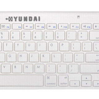 HYUNDAI 现代影音 HY-MK480 蓝牙无线键鼠套装 白色