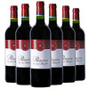 LAFEI 拉菲 珍藏系列 波尔多 梅洛干红葡萄酒 750ml*6瓶