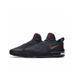 NIKE 耐克 Air Max Fury 男子跑鞋 AA5739-005 黑金 42.5