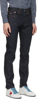 RRL Indigo Denim Slim Fit Jeans