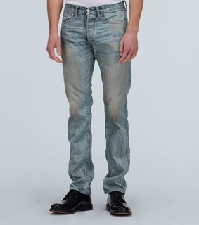 RRL Straight-fit selvedge denim jeans