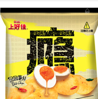 Oishi 上好佳 田园薯片 鲜香咸蛋黄味