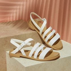 限尺码crocs卡骆驰特萝莉女士平底束带凉鞋