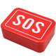 畅意游 (Easy Tour)SOS应急工具盒 自驾游装备 求生组合套装保护应急求生工具 红色
