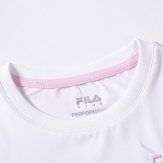 FILA 斐乐  女童T恤 K12G123151  黛比粉 150cm