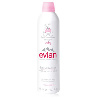 evian 依云 喷雾套装 (天然矿泉水300ml+婴儿喷雾300ml*2)