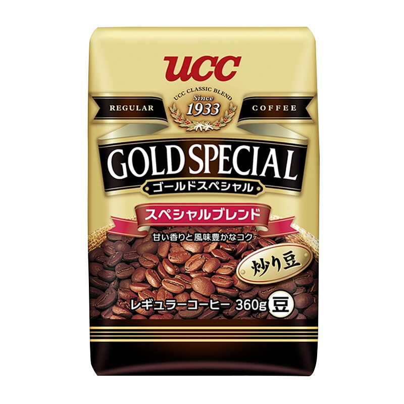 UCC 悠诗诗 风味咖啡豆 360g