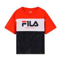 FILA 斐乐  女童T恤 K12G121181 火红 150cm