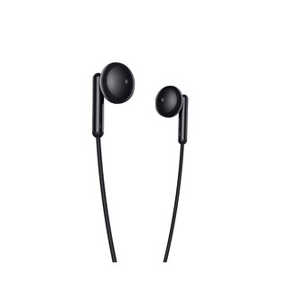 realme 真我 Buds 经典版 半入耳式有线耳机 黑色 3.5mm