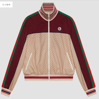 GUCCI 古驰 互扣式双G印花针织夹克
