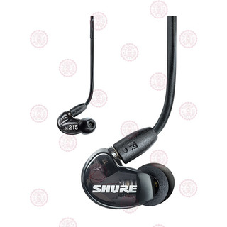 SHURE 舒尔 SE215-BT2 入耳式挂耳式蓝牙耳机 黑色