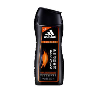 adidas 阿迪达斯 男士洗沐套装 (激情250ml+多效洗发220ml+德康美意式经典牙膏75ml)