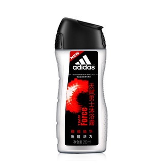 adidas 阿迪达斯 男士洗沐套装 (多效动能水润730ml+激情600ml+天赋250ml+征服250ml)