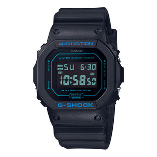 CASIO 卡西欧 G-SHOCK系列 42.8毫米石英腕表 DW-5600BBM-1