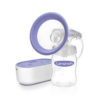 Lansinoh 兰思诺 单边电动吸奶器孕产妇便携按摩低音吸乳器带手动